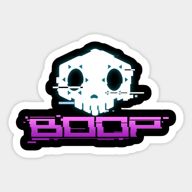 Boop Sticker by Pyropete